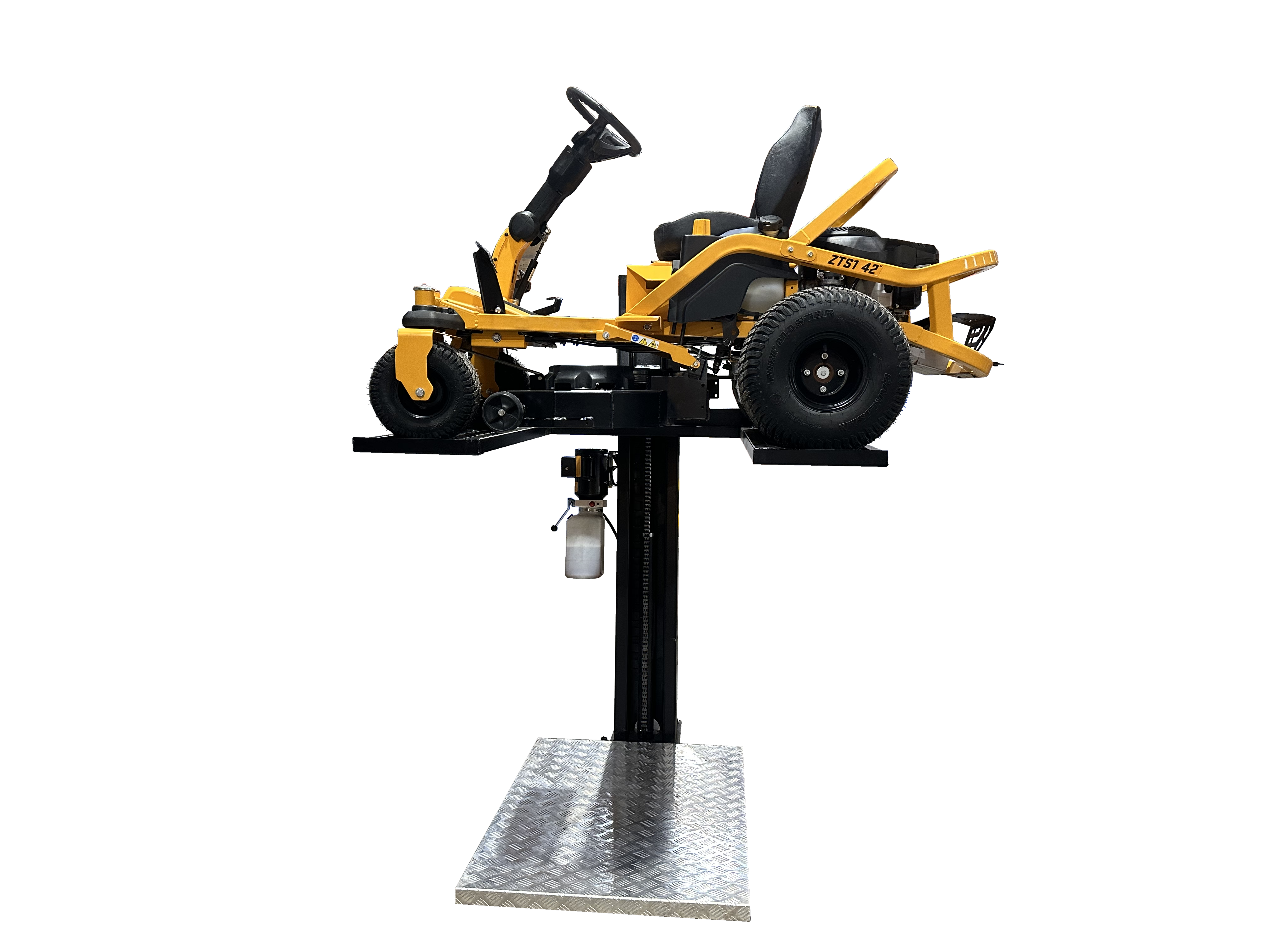 SINGLE POST PLATFORM STORAGE LIFT – Tuxedo Automotive Equipment