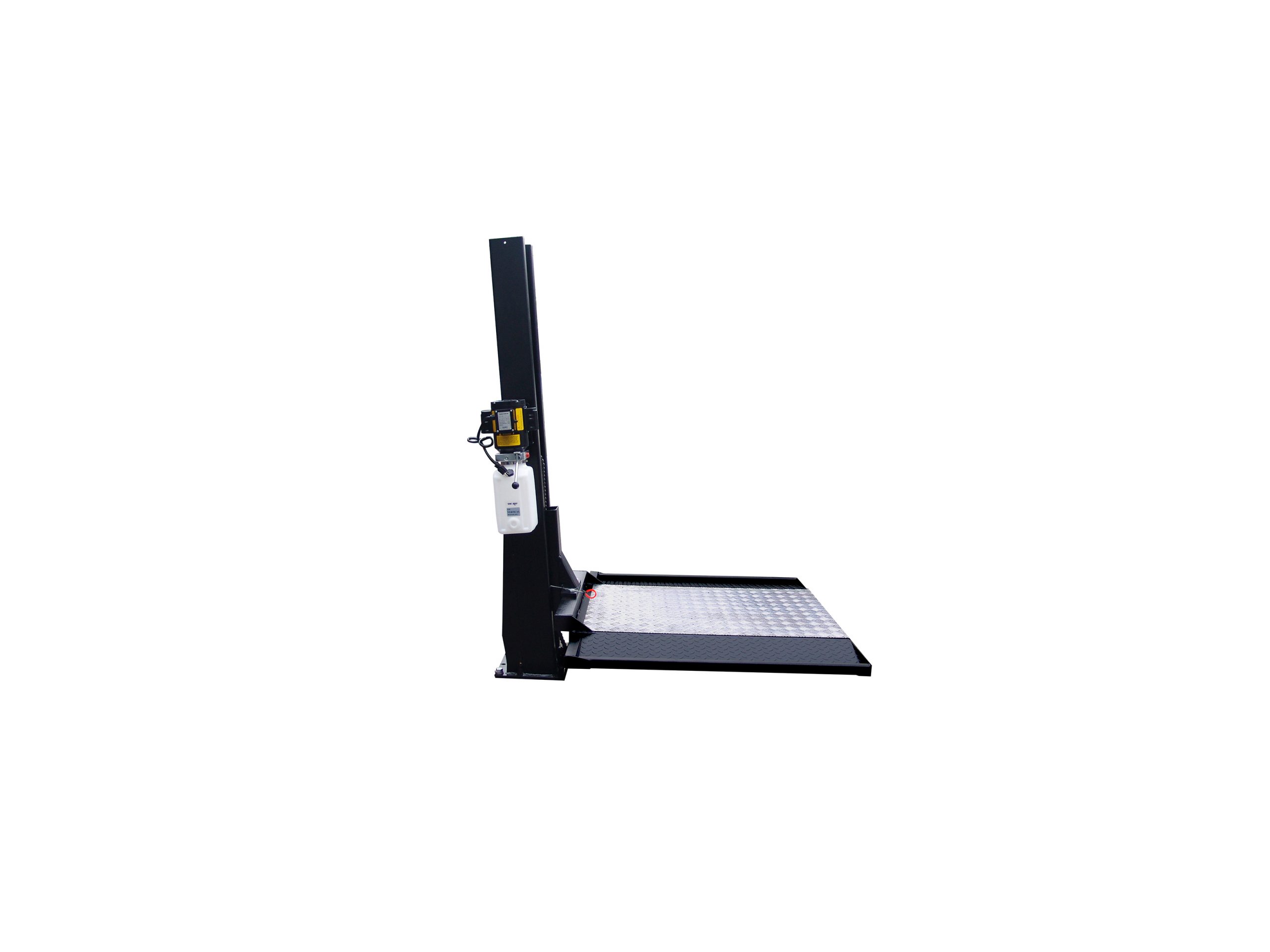 SINGLE POST PLATFORM STORAGE LIFT – Tuxedo Automotive Equipment