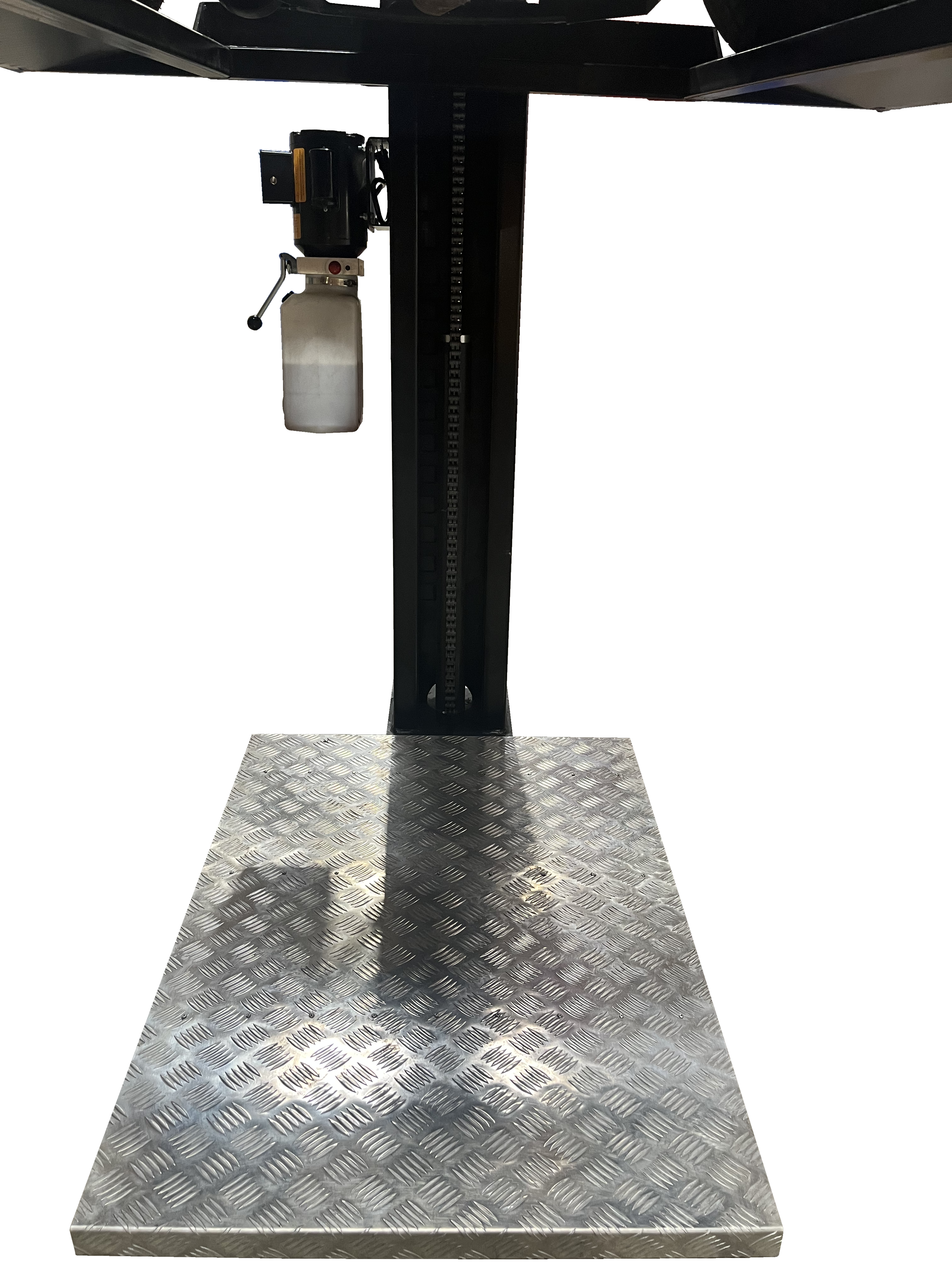 SINGLE POST PLATFORM STORAGE LIFT – Tuxedo Automotive Equipment