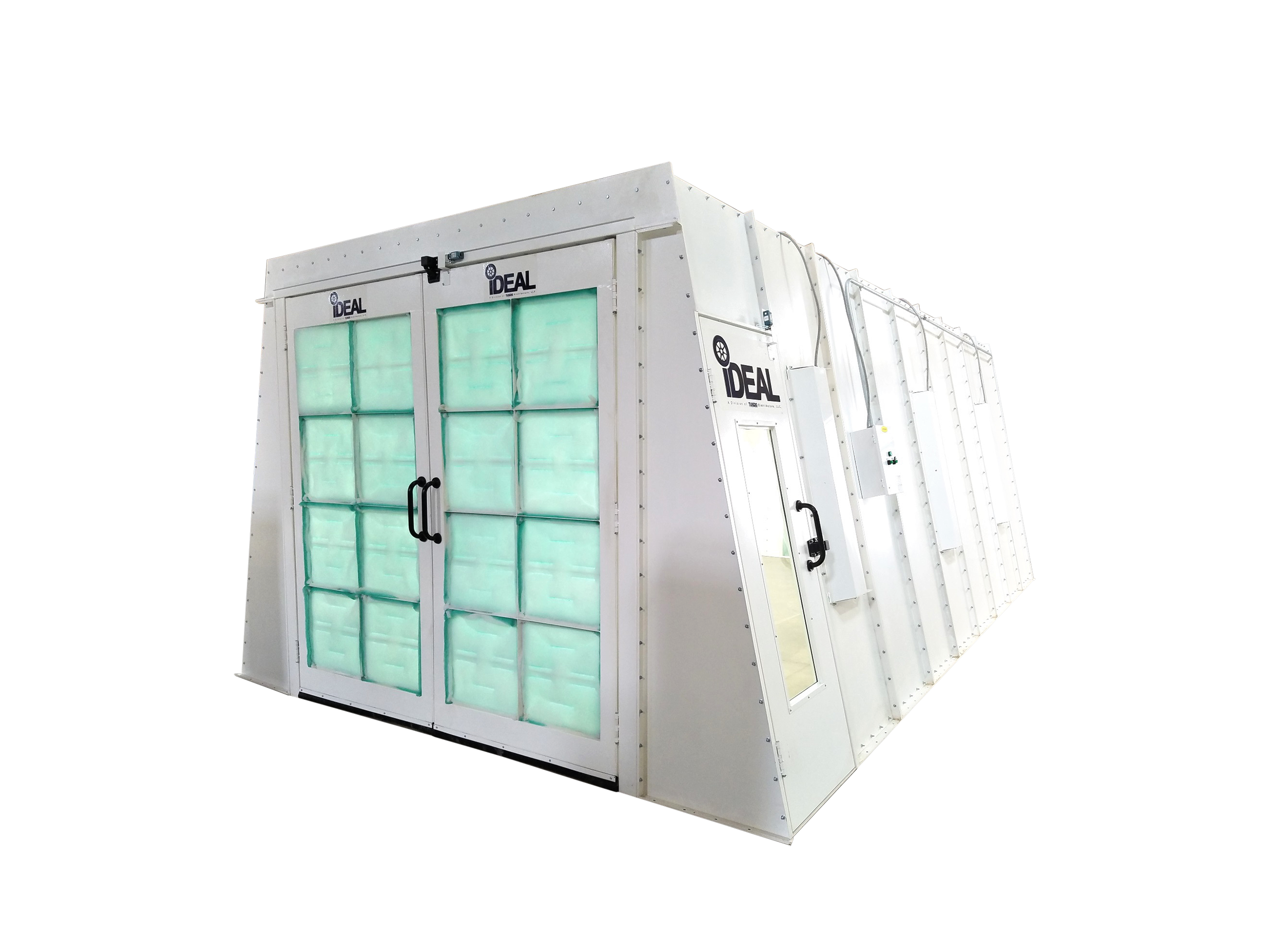 CROSS FLOW DRAFT PAINT SPRAY BOOTH – Tuxedo Automotive Equipment