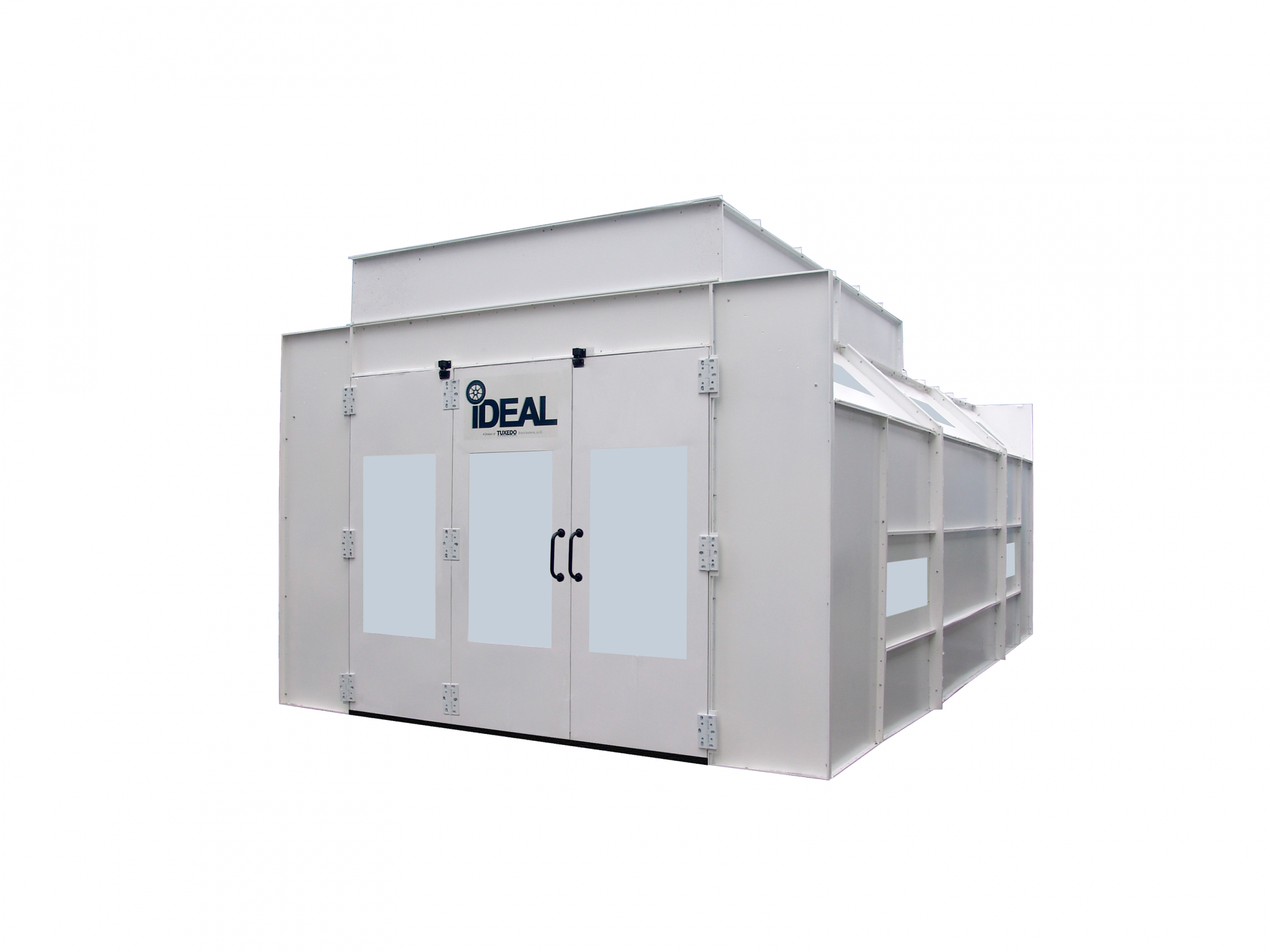 Semi Downdraft Paint Booth