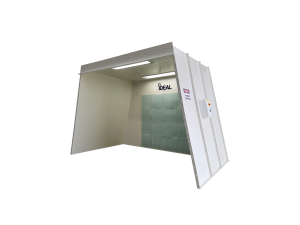 OPEN FRONT PAINT BOOTH